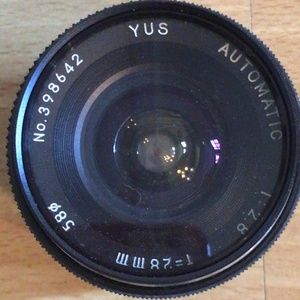 HOST PICK! YUS Automatic f=28MM Lens - Rare